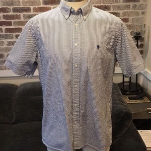 Brooks Brothers men’s seersucker shirt